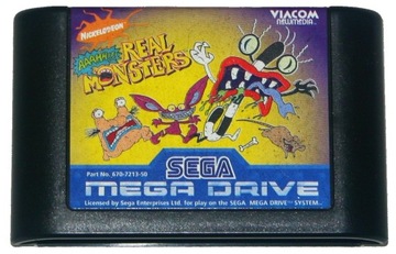 АААА!!! Игра Real Monsters для Sega Mega Drive.
