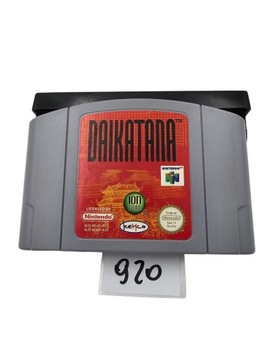 NINTENDO 64 DAIKATANA ОРИГИНАЛ