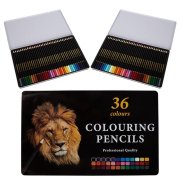 Набір олівців 36 шт. кольори