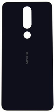 Задні двері для Nokia 5.1 plus Чорний