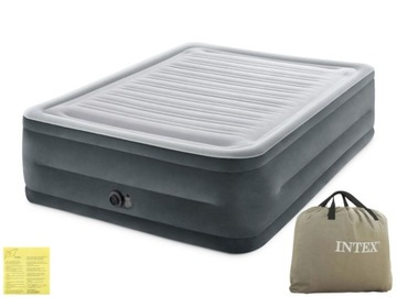 Двомісний надувний матрац ліжко з насосом 230v Intex 64418nd модель 2024