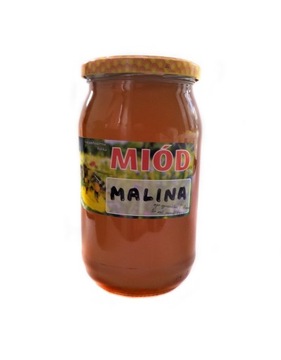 Miód malinowy 1100g Polski