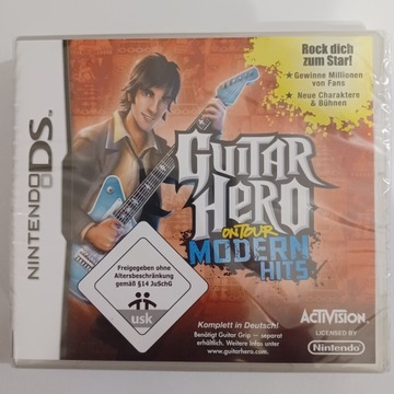 Guitar Hero on Tour Modern Hits, Nintendo DS, Новая в фольге-Примечание см. Описание