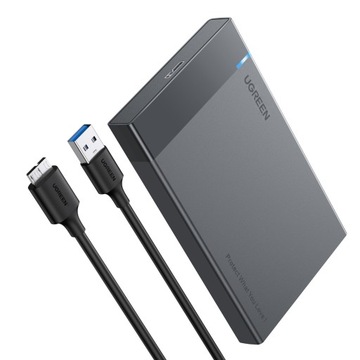 Ugreen HDD Pocket SATA 2.5 USB 3.2 передача до 5 Гбит / с