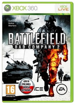 Battlefield Bad Company 2 XBOX 360 польский дубляж