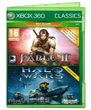 FABLE II / HALO WARS XBOX 360 по-польськи UK