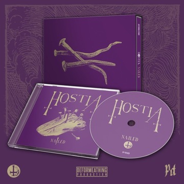 Hostia Nailed CD фольга новинка Groovy Grindcore