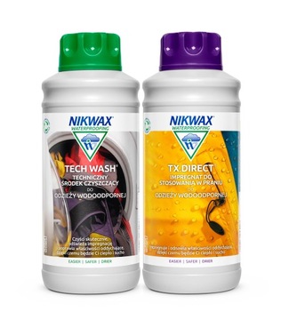 Набор Nikwax Tech Wash Nikwax TX. Direct Wash-In