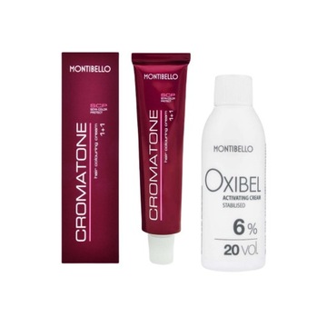 Фарба для волосся Montibello Cromatone + активатор оксиданта 6% 60 мл