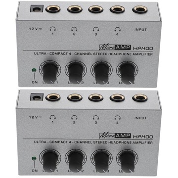 Усилитель для наушников Amps аудио сплиттер 2 шт