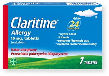Claritine Allergy, таблетки, 7 шт.