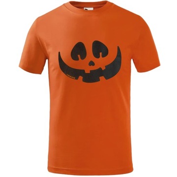 Футболка тыква футболка на День тыквы Хэллоуин маскировка оранжевый 134