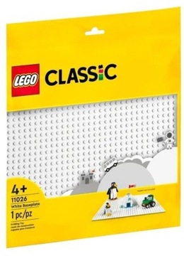Lego CLASSIC 11026 Біла будівельна пластина