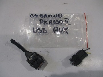 Разъем порт USB AUX комплект CITROEN C4 GRAND PICASSO II