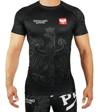 Ground Game Rashguard Польський Чорний XL