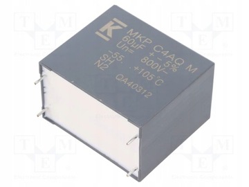 Полипропиленовый конденсатор DC-Link 60 МКФ ESR 3,3 м? THT 5% x1pcs