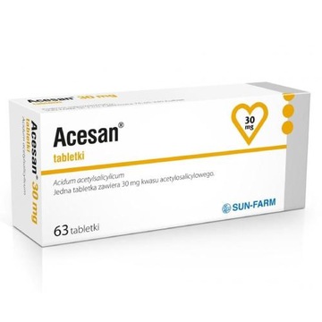 Acesan 30mg, 63 таблетки