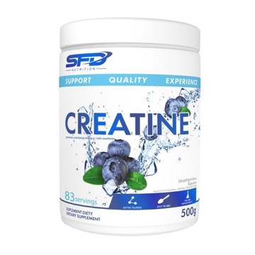 Хит SFD CREATINE 500G креатин моногидрат ягодный вкус сила масса энергия