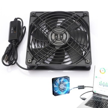 USB ВЕНТИЛЯТОРЫ ВЕНТИЛЯТОР ОХЛАЖДЕНИЯ 50/53/56 CFM 3 СКОРОСТЬ 8 * 8 СМ 5V PBT