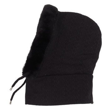 Женская зимняя шапка интегрированная термальная