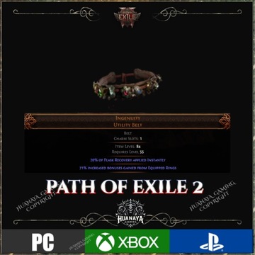 Path of Exile 2 Ingenuity 70%+ уникальный early acces poe2 ea