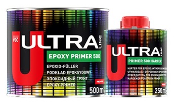 Епоксидна грунтовка з затверджувачем Novol Ultra Epoxy Primer 750ml