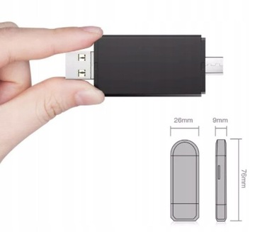 Кардридер USB + USB TypeC + SD / MICRO SD
