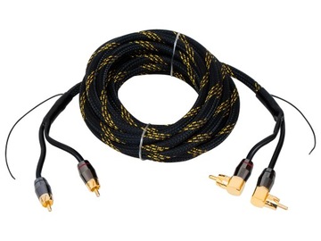 Кабель 2x RCA BLOW аудіо підсилювач оплетка Hi-End 5m