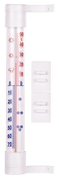 Термометр за окном приклеенный средний Biowin