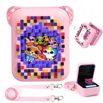 ИНТЕРАКТИВНАЯ ИГРУШКА BITZEE DIGITAL PET ФИОЛЕТОВЫЙ ЗАЩИТНЫЙ ЧЕХОЛ + ВЕРЕВКА