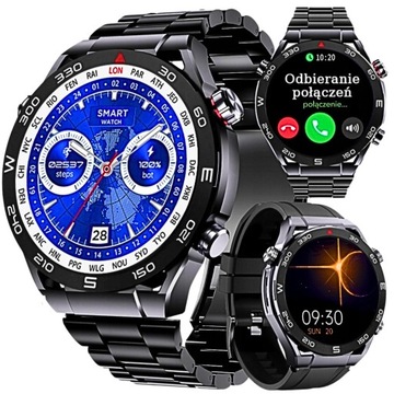 SMARTWATCH мужской GPS ДТ ULTRAMATE меню полку 360x360 компас говорить пульс