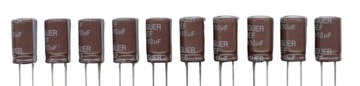 10 мкФ 450 в 10 мкФ 450 в длительный срок службы (10 шт.) электролитический конденсатор