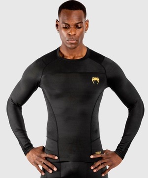 RASHGUARD VENUM G-FIT LONGSLEEVE BLACK / GOLD XXL