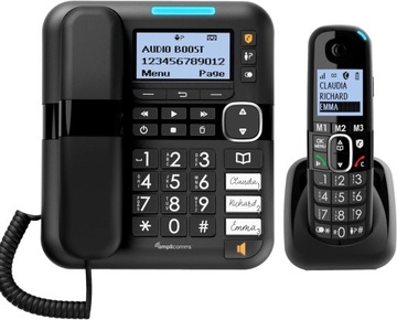 Проводной телефон Amplicomms BigTel 1580 Combo