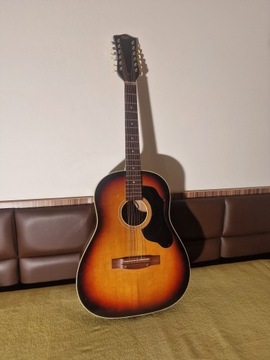 Hofner 490 12-струнная винтажная гитара, 70-е годы