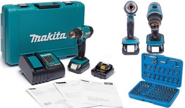 MAKITA DDF453SYE АККУМУЛЯТОРНАЯ ДРЕЛЬ 18V 42NM +100