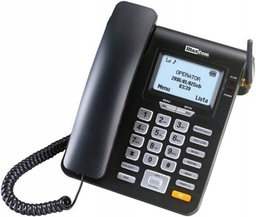 Функція SMS телефону офісу Maxcom MM 28 DHS FM для старшого
