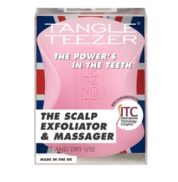 Щетка для пилинга и массажа кожи головы Tangle Teezer Pink