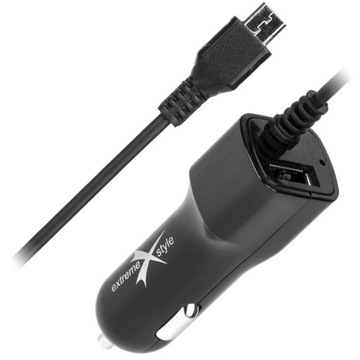 Зарядное устройство с кабелем micro USB и разъемом USB – 2.1 A