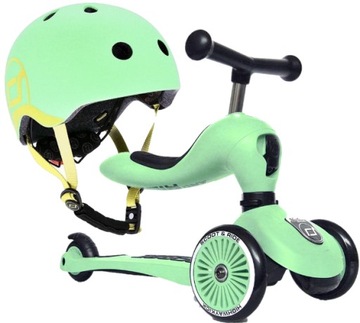 Scootandride набір для скутера + шолом 2в1 ківі 1 + L