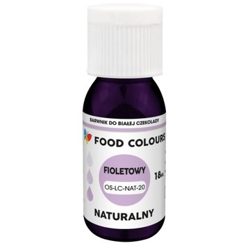 Фіолетовий масляний барвник 18ml-Food Colours