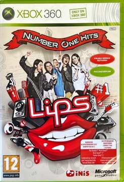 XBOX 360 LIPS #1 NUMBER ONE HITS