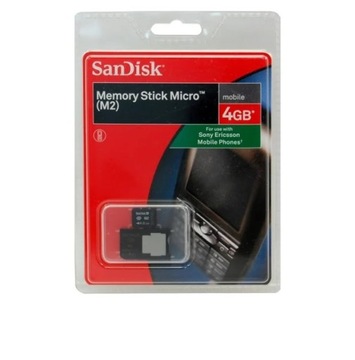 Карта памяти SanDisk Memory Stick Micro-M2-4GB