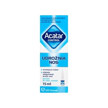 Acatar Control назальний спрей 0,5 мг / мл, 15 мл