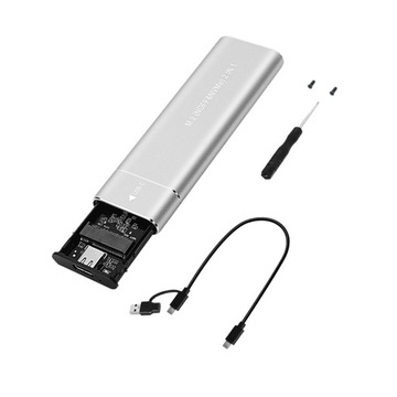 Зовнішній корпус USB 3.1 10G M. 2 NVMe алюмінієвий сплав простий у використанні