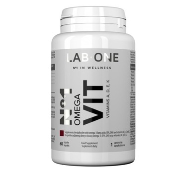 Пищевая добавка Lab One N°1 Omega VIT 60 капсул