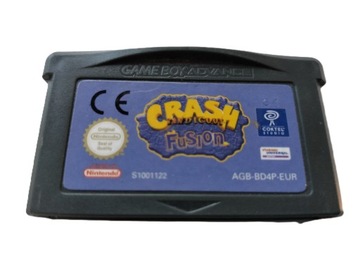 CRASH BANDICOOT FUSION Game Boy Advance GBA ENG