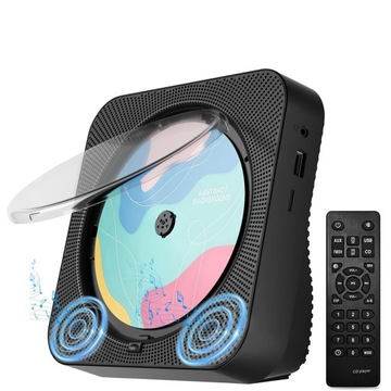 ВІДТВОРЕННЯ CD MP3 З BLUETOOTH 5.0 І ВЛАСНИМ ПОРТАТИВНИМ ДИНАМІКОМ