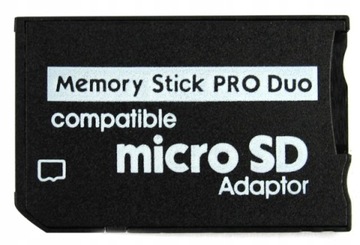 Адаптер Micro SD MicroSD для MS ProDuo Pro Duo PSP