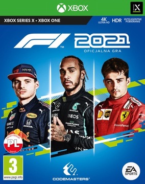 F1 2021 Formula 1 / RU / Xbox One / Xbox SERIES X / диск Blu-ray